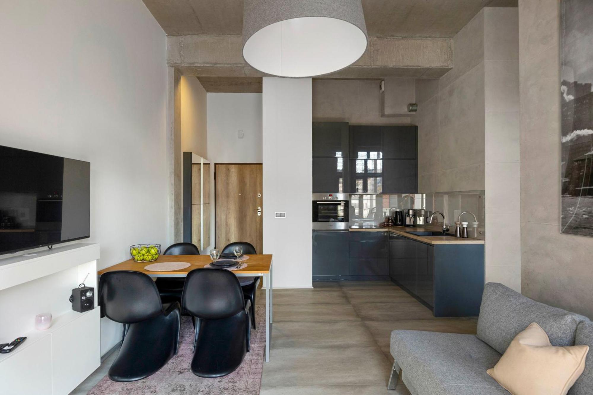 Brooklyn Loft Apartment - Old Town, Free Parking Breslau Exterior foto