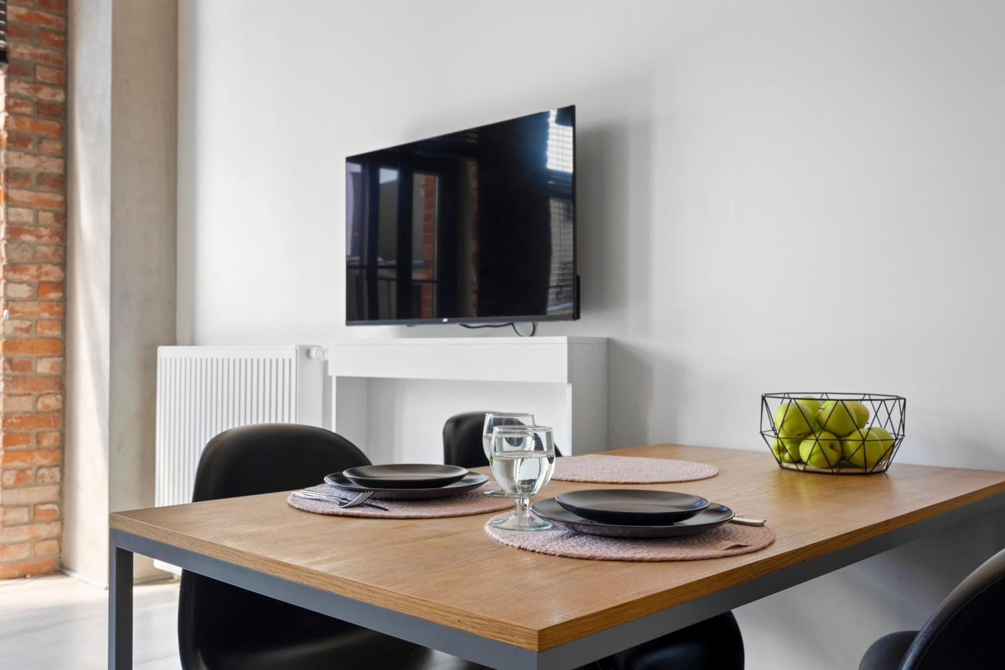 Brooklyn Loft Apartment - Old Town, Free Parking Breslau Exterior foto