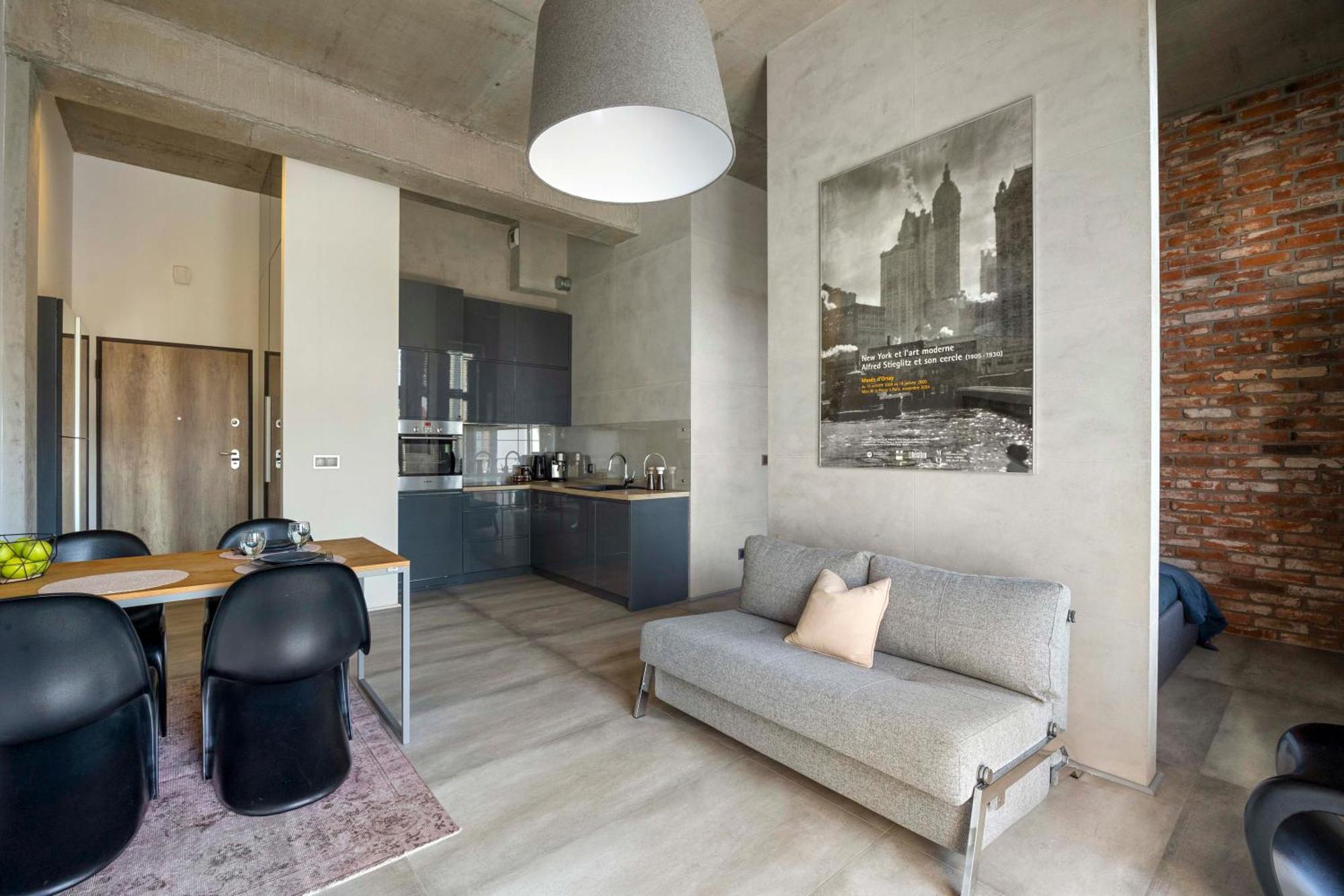 Brooklyn Loft Apartment - Old Town, Free Parking Breslau Exterior foto